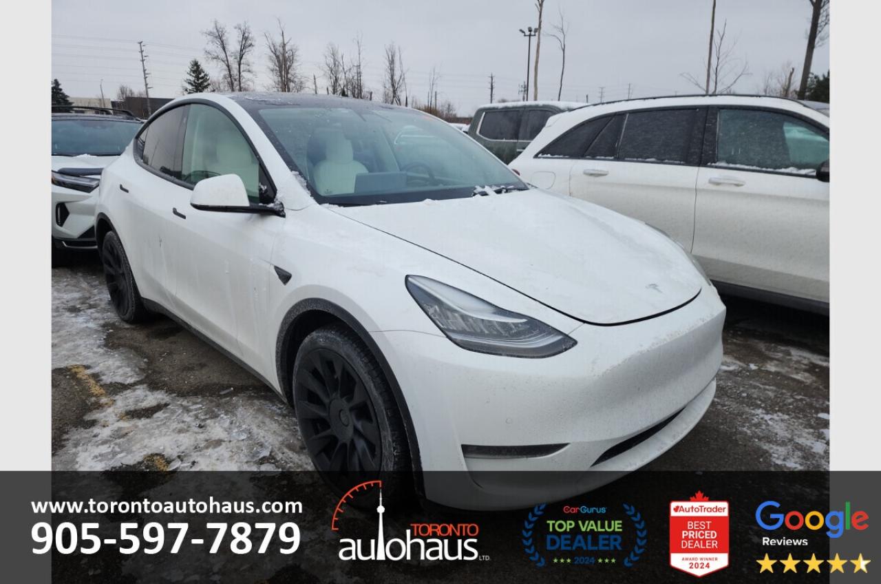 2022 Tesla Model Y LR AWD White Interior I EVSUPERSTORE.CA Photo3