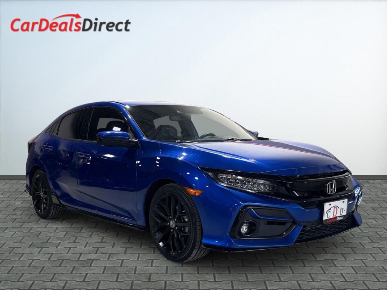 2021 Honda Civic Hatchback Sport Touring Manual/NAVI/Leather/Sunroof/Blind Sp Photo0