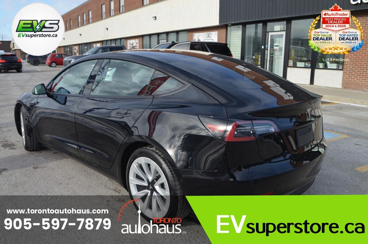 2021 Tesla Model 3 SR+I OVER 100 TESLAS AT EVSUPERSTORE.CA Photo3