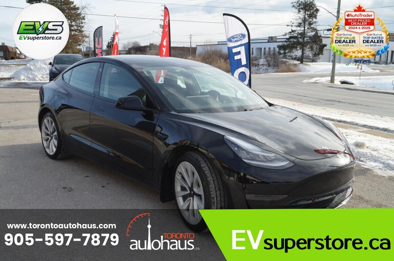 2021 Tesla Model 3 SR+I OVER 100 TESLAS AT EVSUPERSTORE.CA Photo