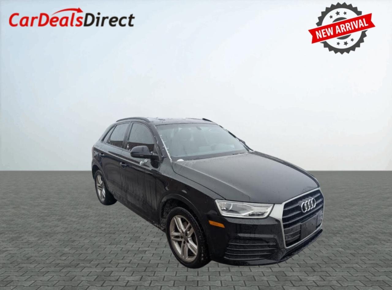 2018 Audi Q3 2.0 TFSI/NAVI/Leather/Sunroof/B Cam/ Clean Carfax Photo0