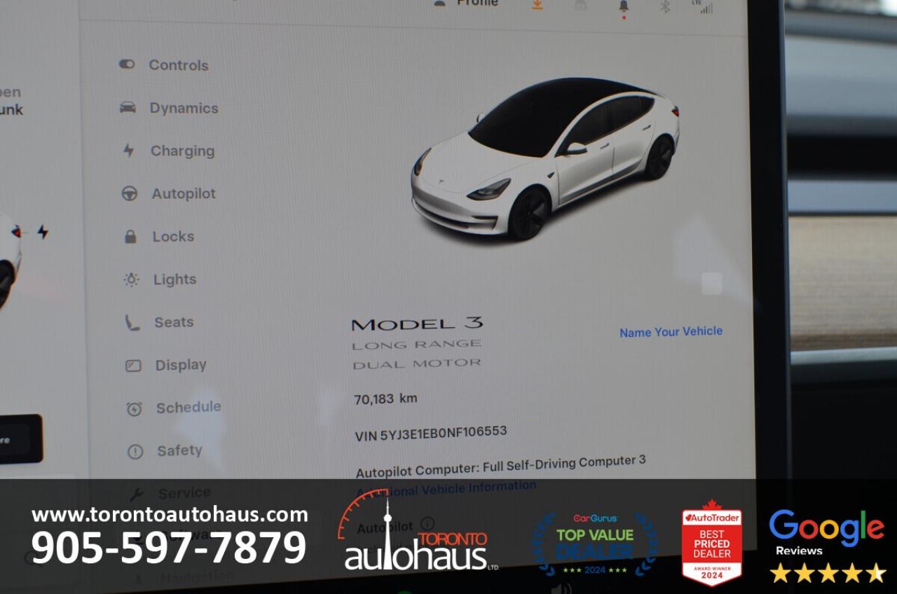 2022 Tesla Model 3 LR AWD I OVER 120 TESLAS IN STOCK AT EVSUPERSTORE. Photo