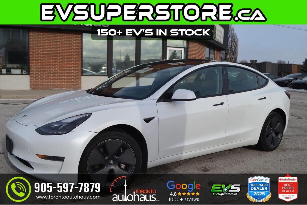 2022 Tesla Model 3 LR AWD I OVER 120 TESLAS IN STOCK AT EVSUPERSTORE. Photo