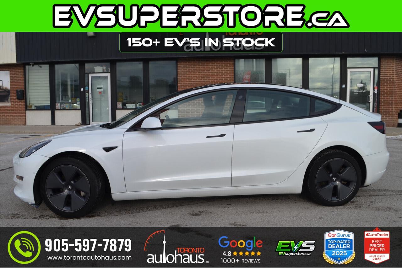 2022 Tesla Model 3 LR AWD I OVER 120 TESLAS IN STOCK AT EVSUPERSTORE. Photo