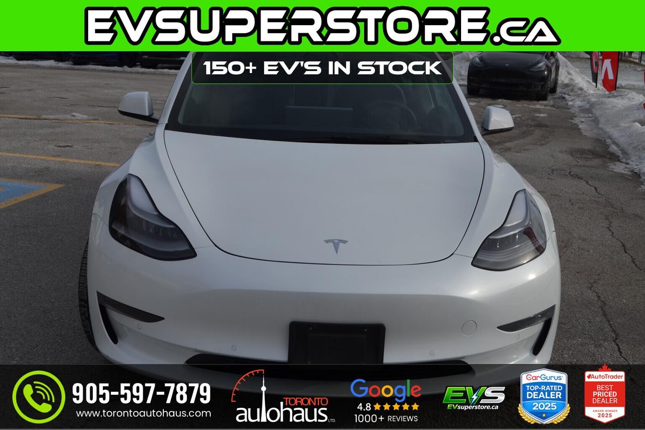 2022 Tesla Model 3 LR AWD I OVER 120 TESLAS IN STOCK AT EVSUPERSTORE. Photo