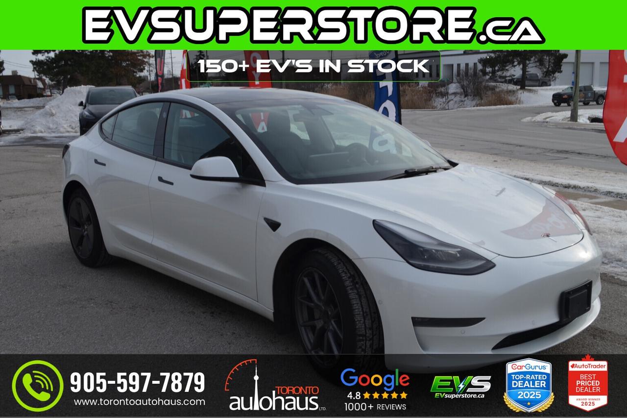 2022 Tesla Model 3 LR AWD I OVER 120 TESLAS IN STOCK AT EVSUPERSTORE. Photo