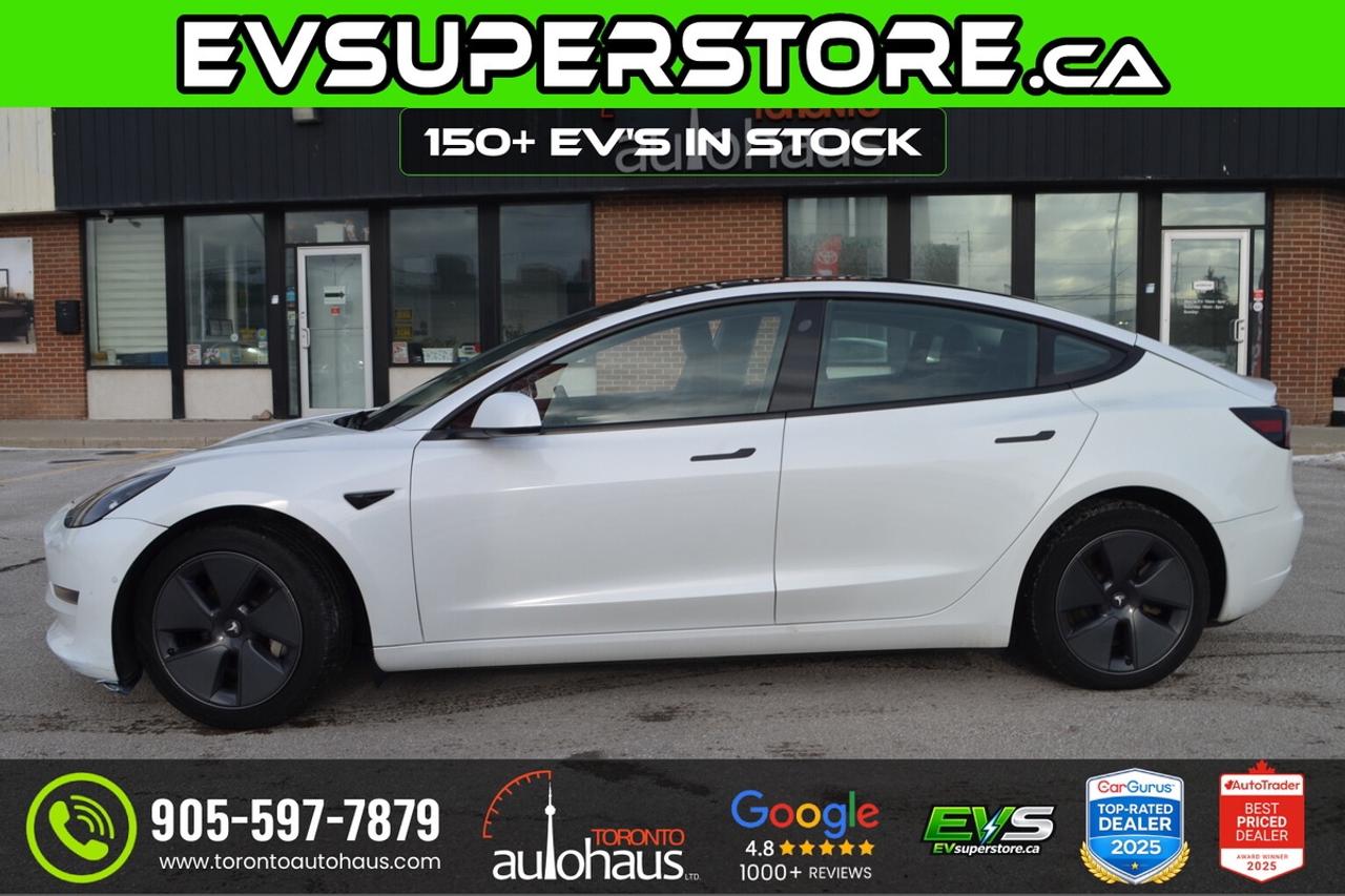 2022 Tesla Model 3 LR AWD I OVER 120 TESLAS IN STOCK AT EVSUPERSTORE. Photo