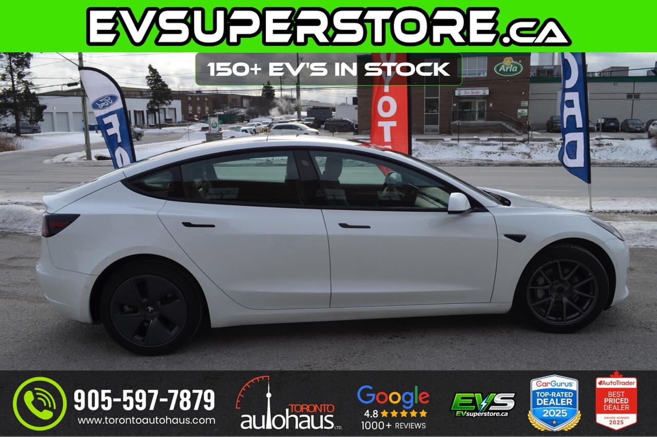 2022 Tesla Model 3 LR AWD I OVER 120 TESLAS IN STOCK AT EVSUPERSTORE. Photo