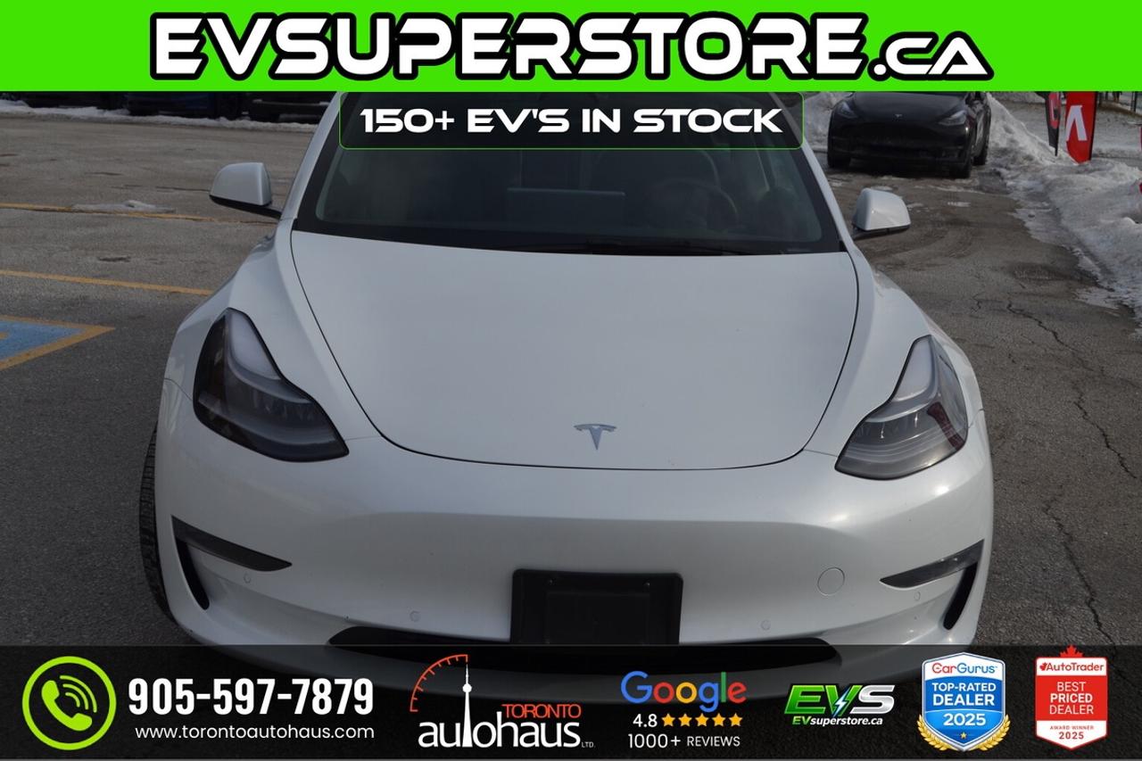 2022 Tesla Model 3 LR AWD I OVER 120 TESLAS IN STOCK AT EVSUPERSTORE. Photo