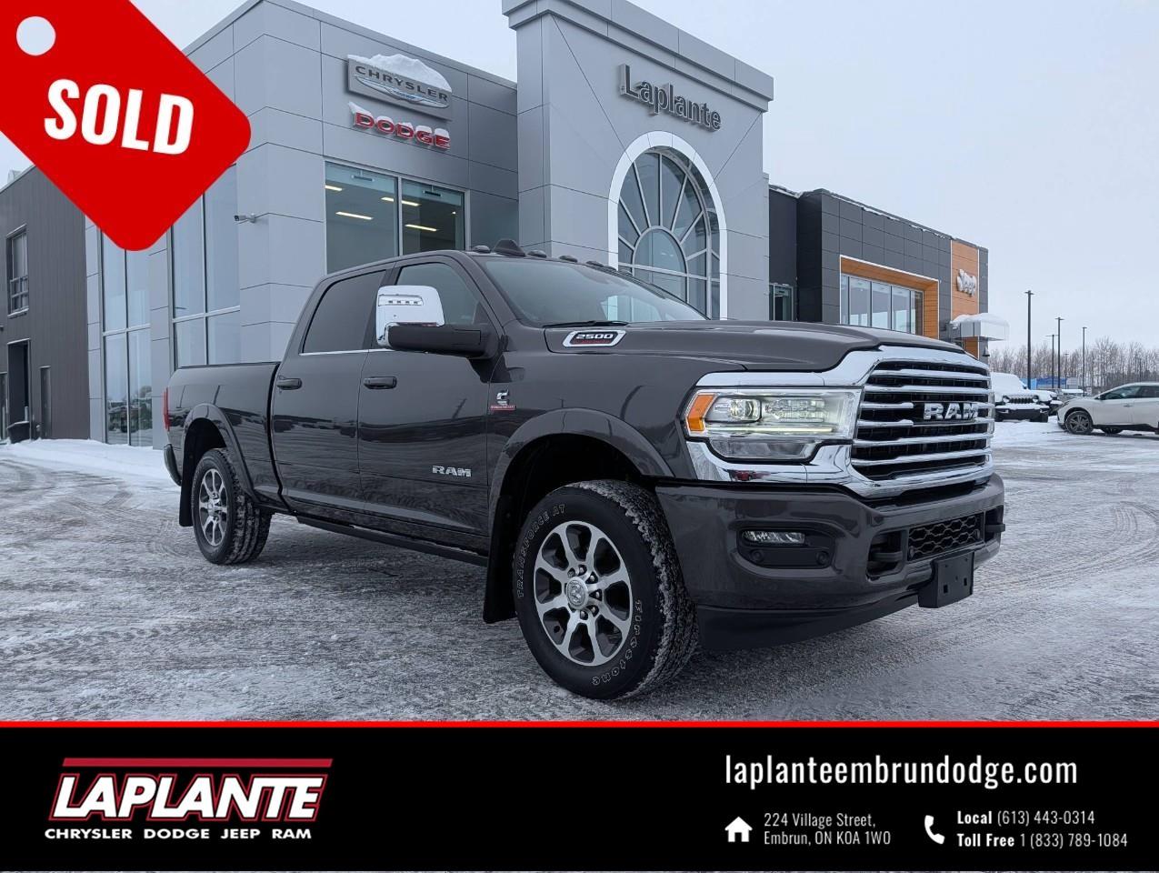 2024 RAM 2500 Limited Longhorn ONE OWNER/NEW ALL SEASON TIRES Photo0