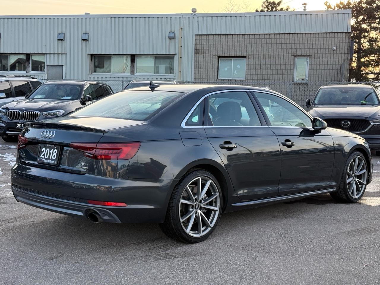 2018 Audi A4 Quattro Technik S-Line  ACCIDENT FREE CERTIFIED Photo