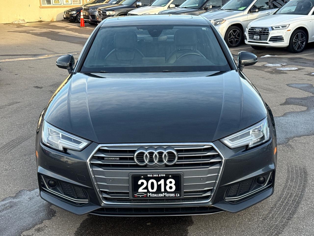 2018 Audi A4 Quattro Technik S-Line  ACCIDENT FREE CERTIFIED Photo