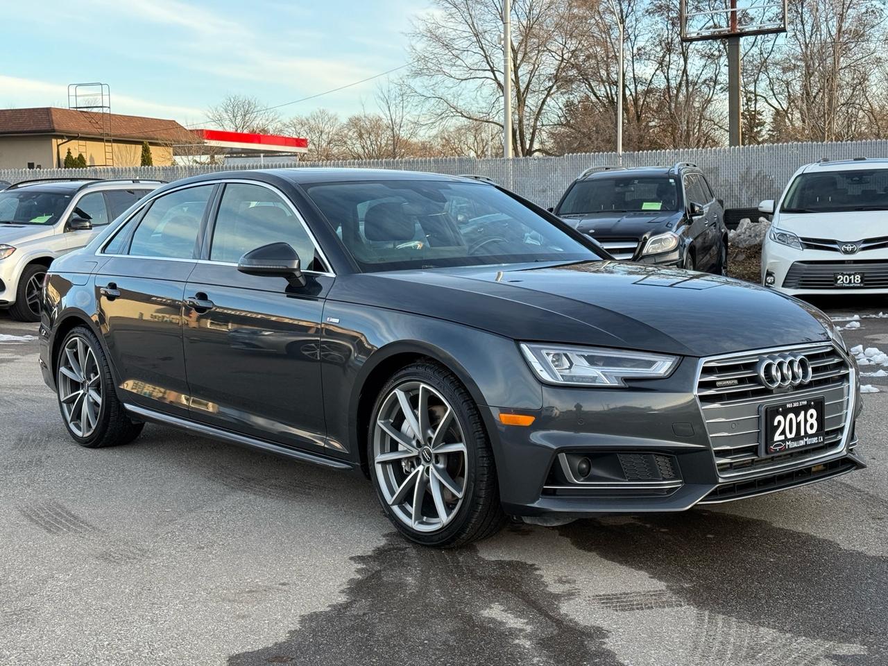 2018 Audi A4 Quattro Technik S-Line  ACCIDENT FREE CERTIFIED Photo2