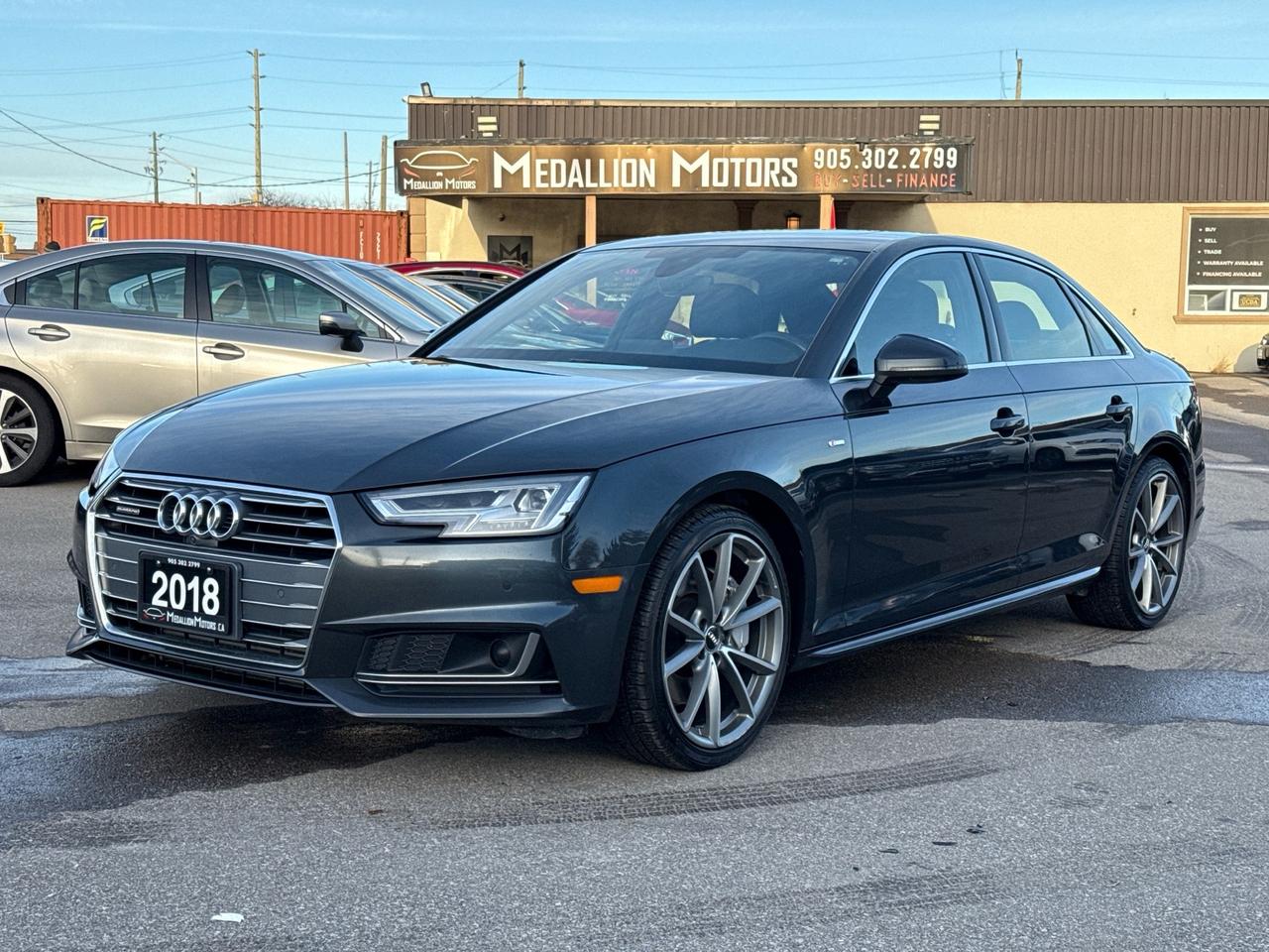 2018 Audi A4 Quattro Technik S-Line  ACCIDENT FREE CERTIFIED Photo