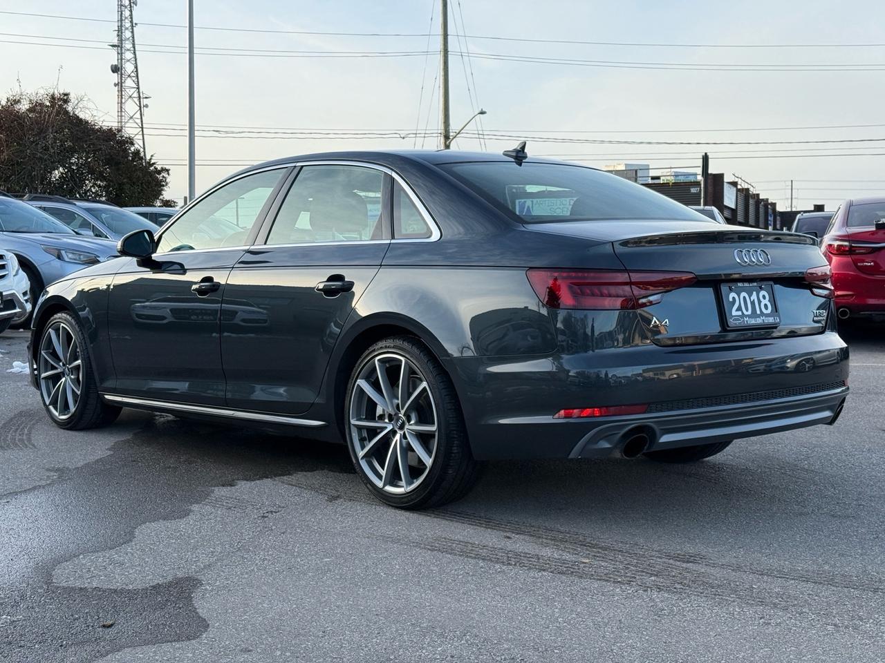 2018 Audi A4 Quattro Technik S-Line  ACCIDENT FREE CERTIFIED Photo