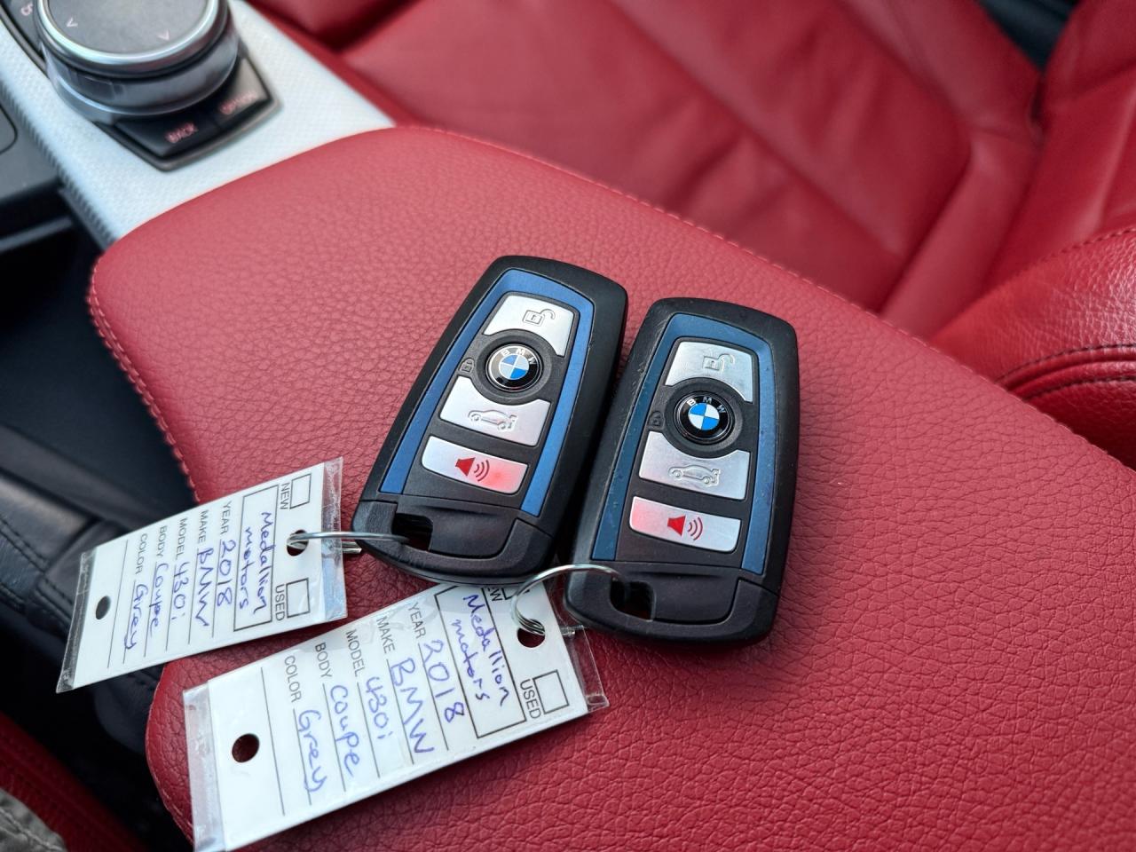 2018 BMW 4 Series 430i xDrive Coupe M-Sport Pkg  CERTIFIED RED INTER Photo