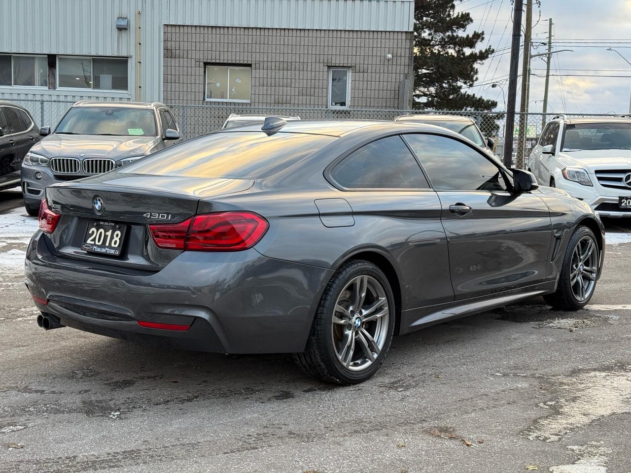 2018 BMW 4 Series 430i xDrive Coupe M-Sport Pkg  CERTIFIED RED INTER Photo4