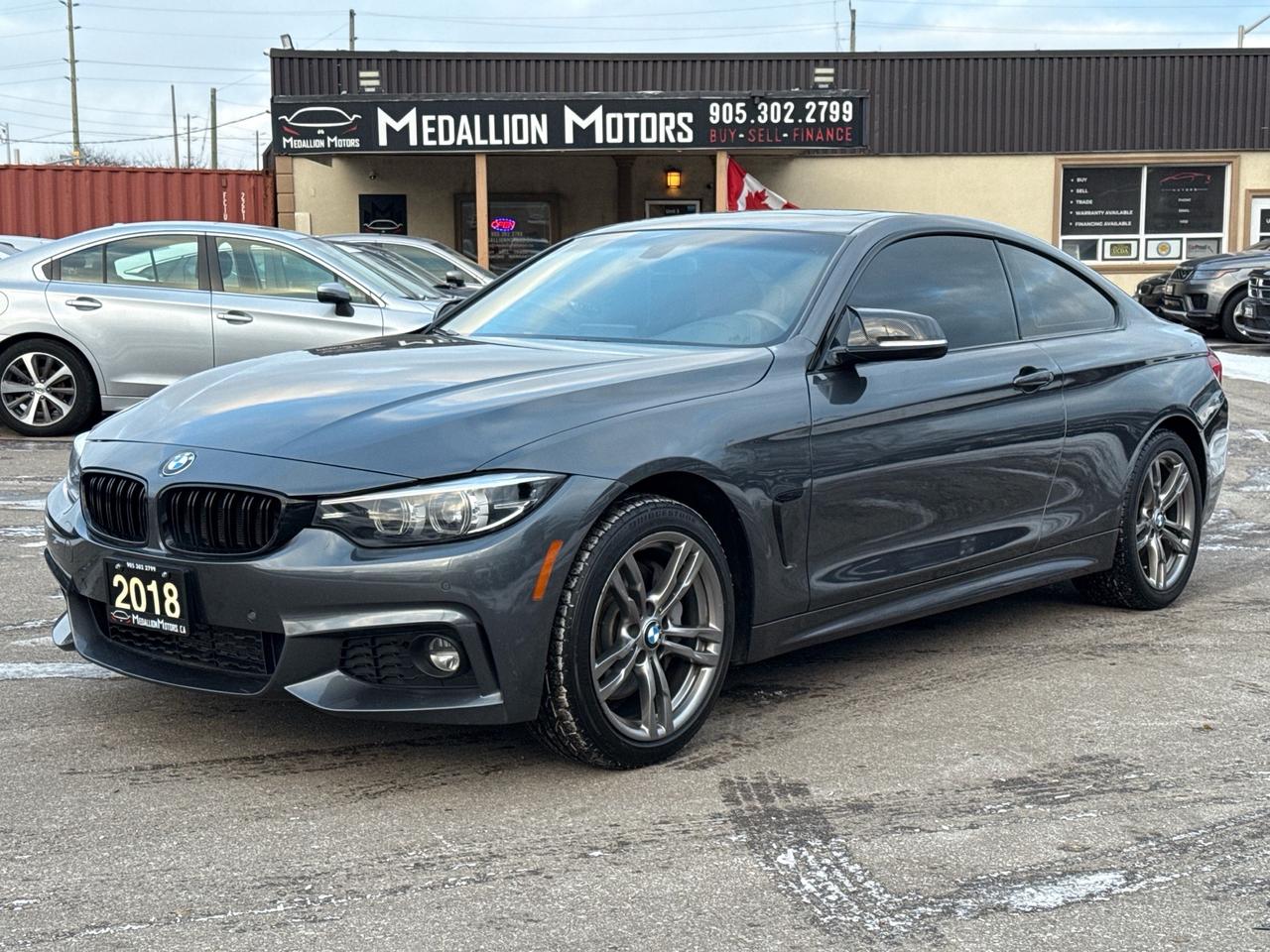 2018 BMW 4 Series 430i xDrive Coupe M-Sport Pkg  CERTIFIED RED INTER Photo