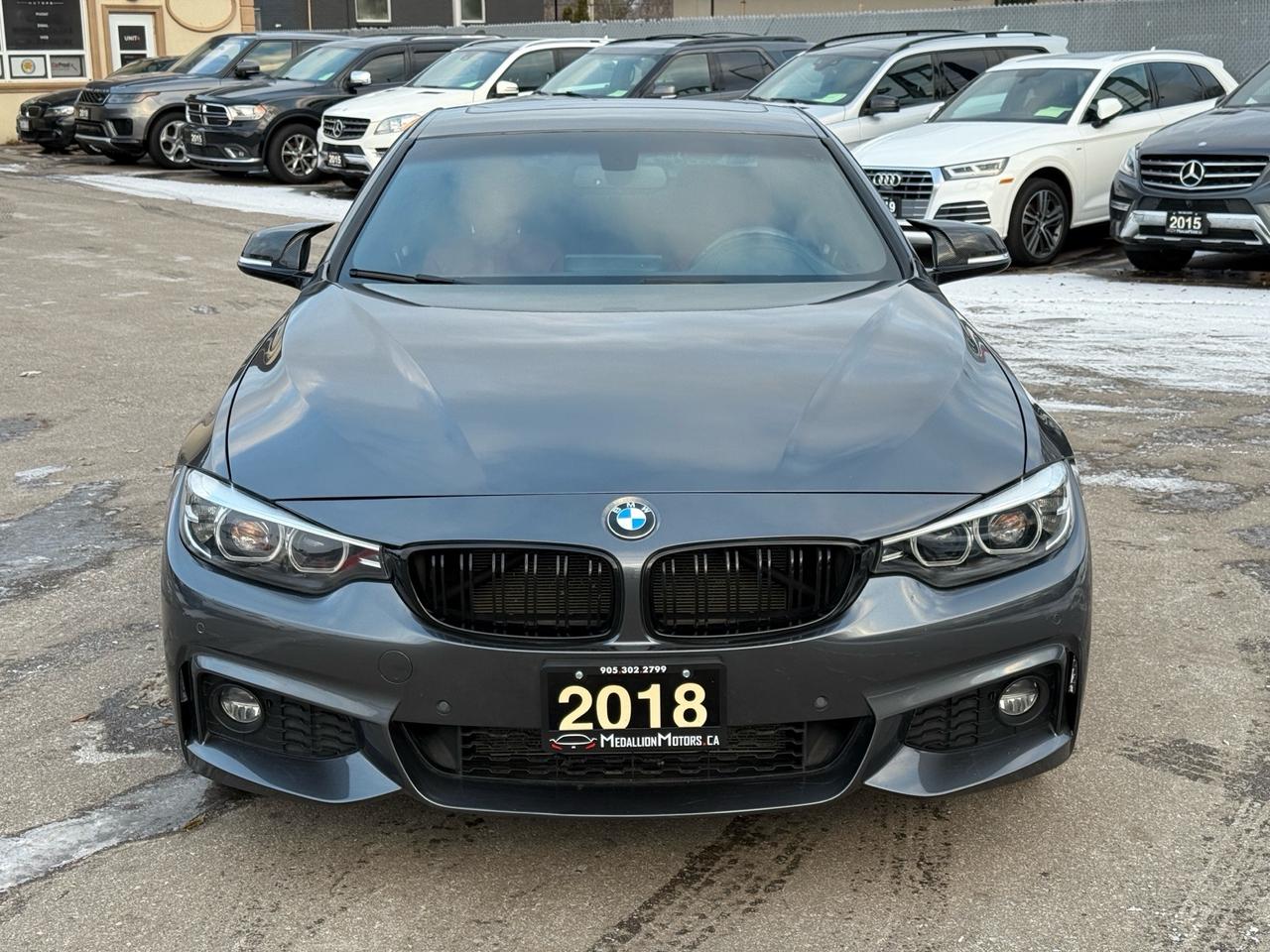 2018 BMW 4 Series 430i xDrive Coupe M-Sport Pkg  CERTIFIED RED INTER Photo