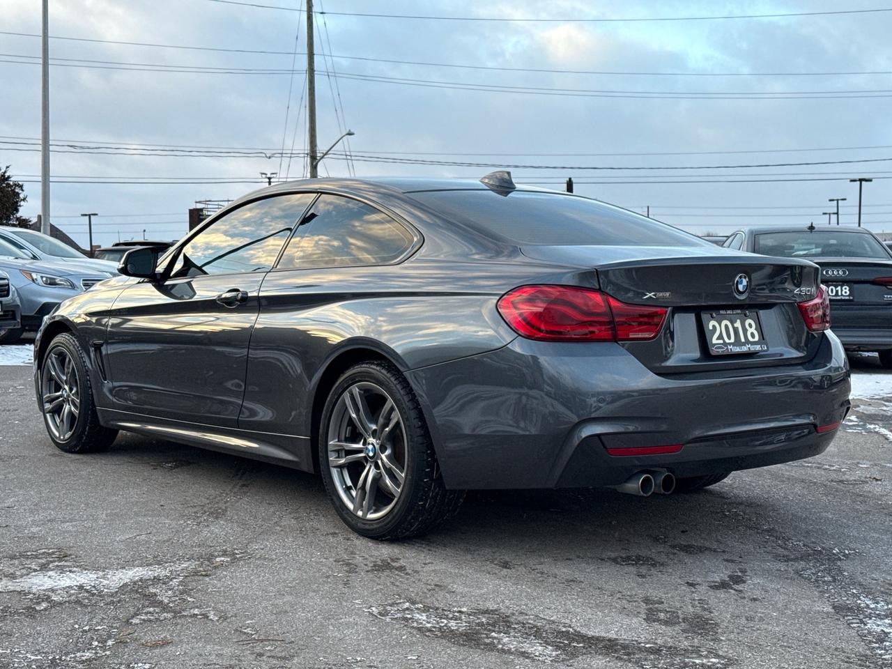 2018 BMW 4 Series 430i xDrive Coupe M-Sport Pkg  CERTIFIED RED INTER Photo
