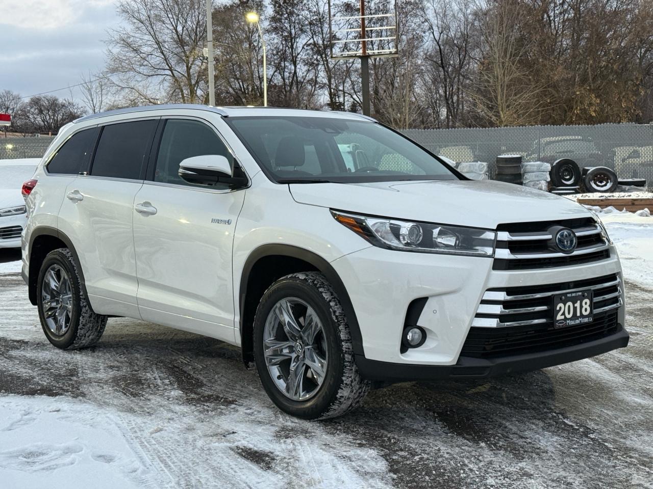 2018 Toyota Highlander Limited AWD Hybrid  ACCIDENT FREE CERTIFIED MINT Photo