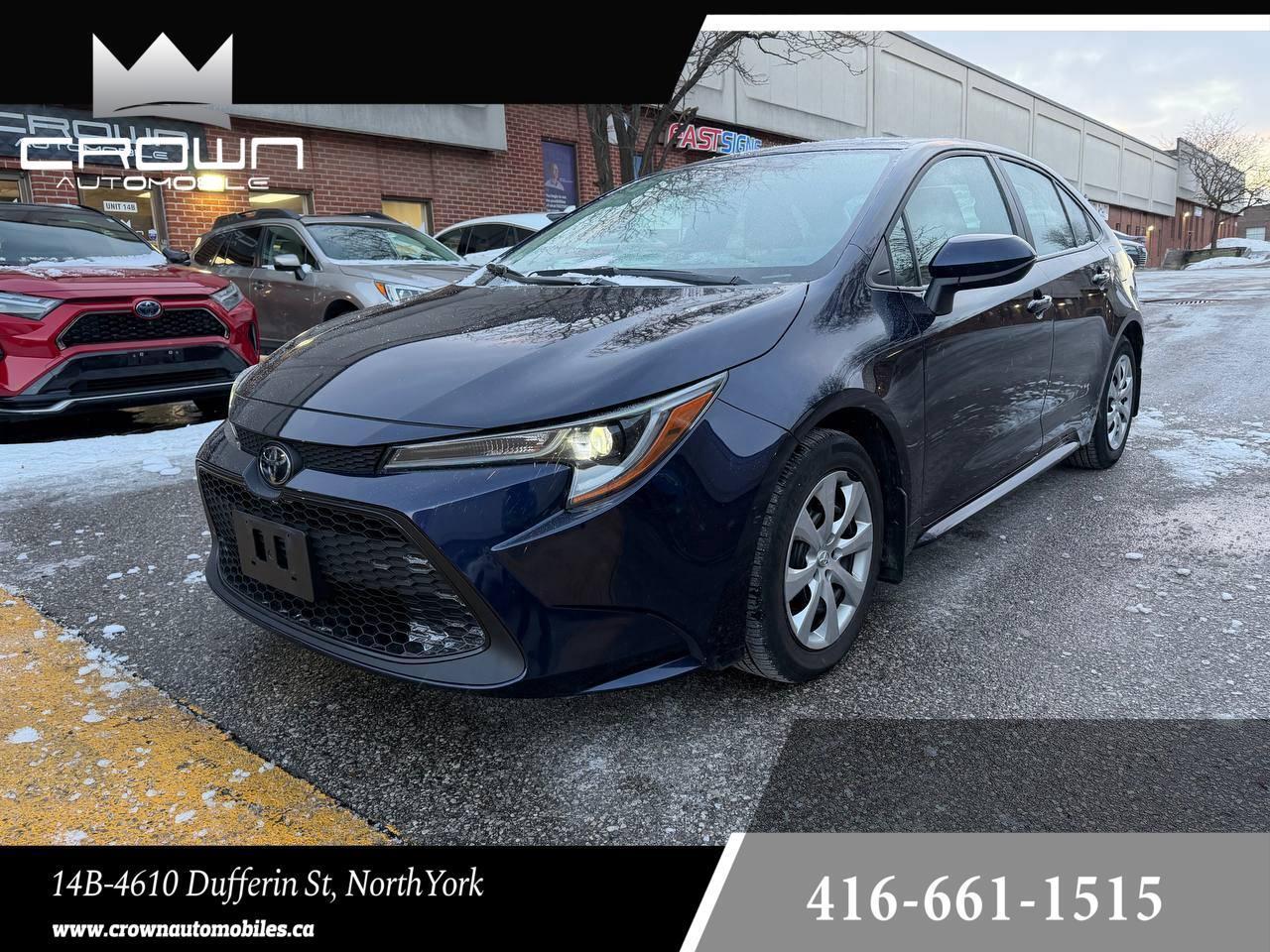 2021 Toyota Corolla LE, HEATED SEATS, REAR VIEW CAMERA Photo0
