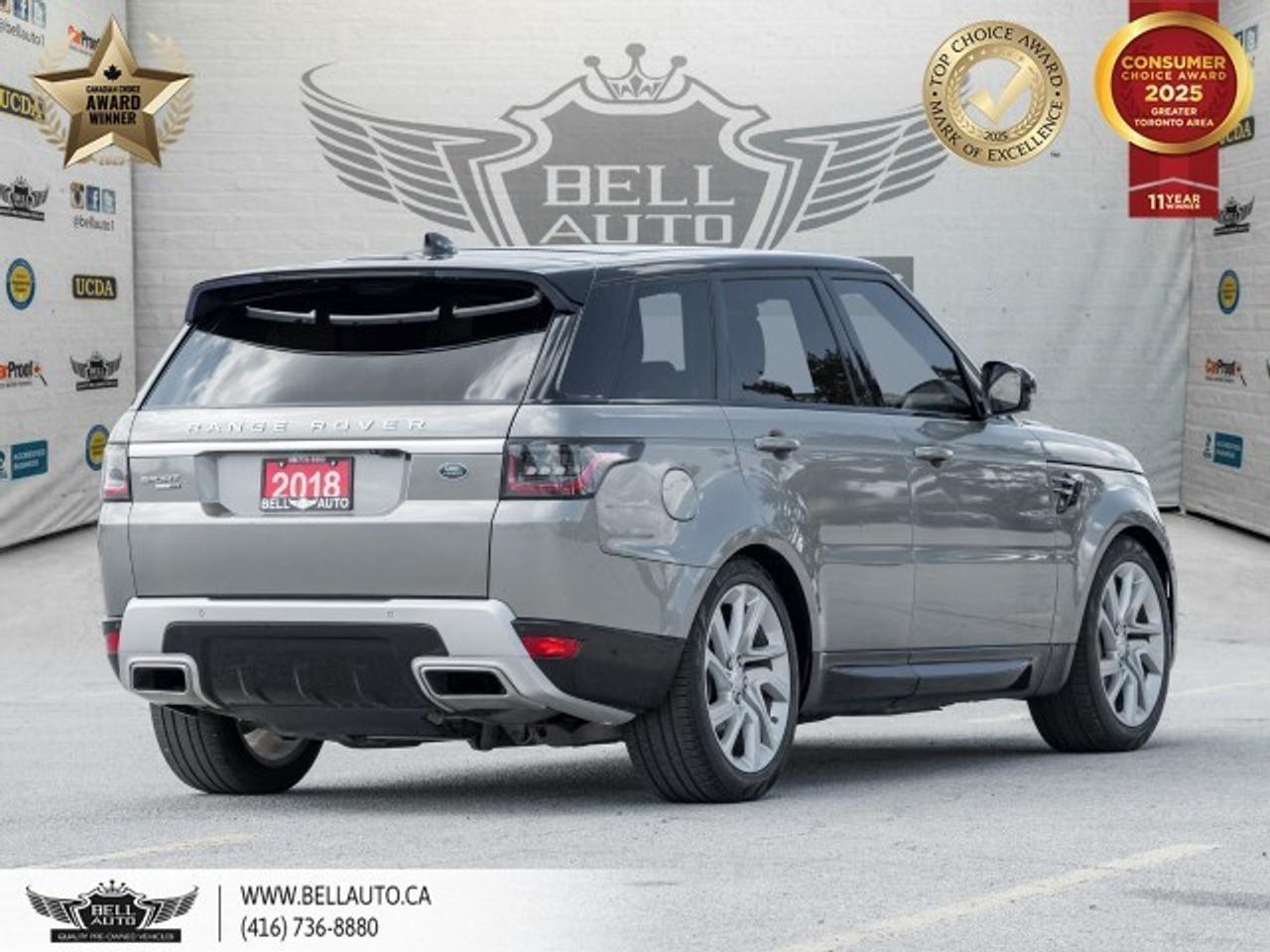 2018 Land Rover Range Rover Sport HSE V6 SC   7PASS   NAVI   B.CAM   HUD   PANO   ME Photo