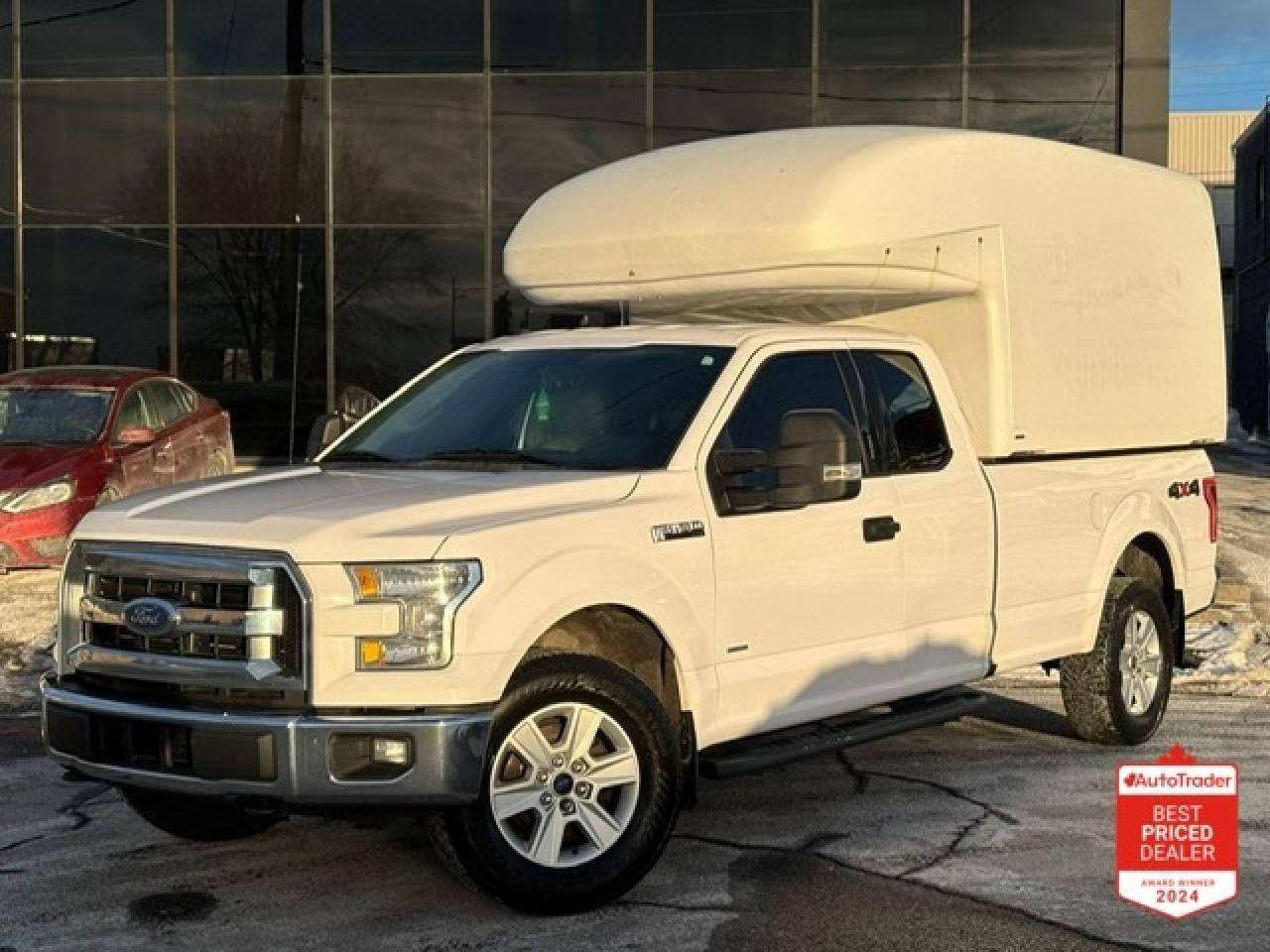 2016 Ford F-150 XLT 4WD SuperCab MARANDA CAP-8' LONG BOX-103KM! Photo0