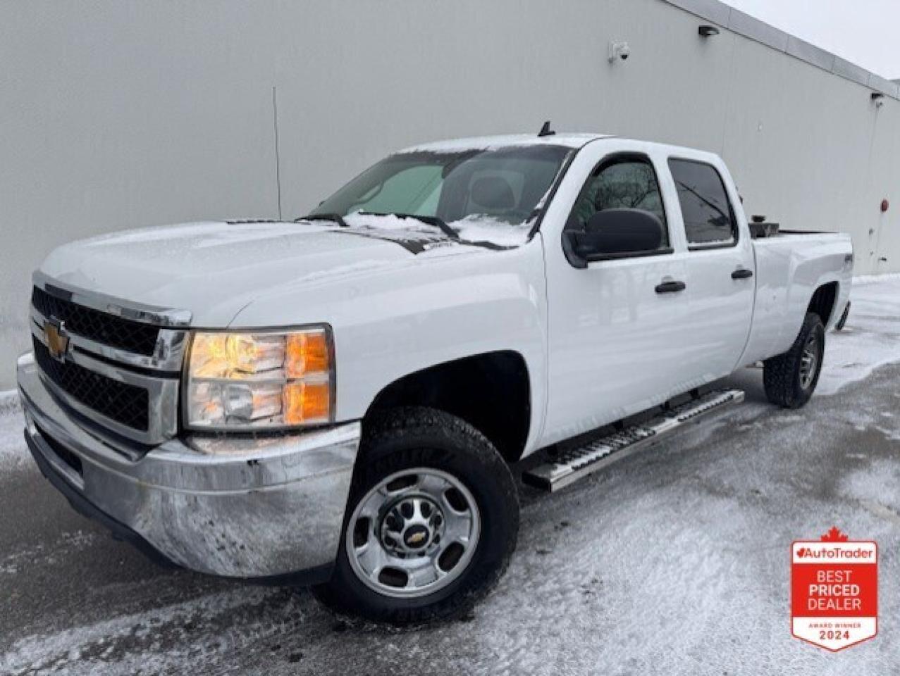 2014 Chevrolet SILVERADO 2500HD 4WD-ARCTIC SNOW PLOW-CREW CAB-LONG BOX-CERTIFIED!! Photo0