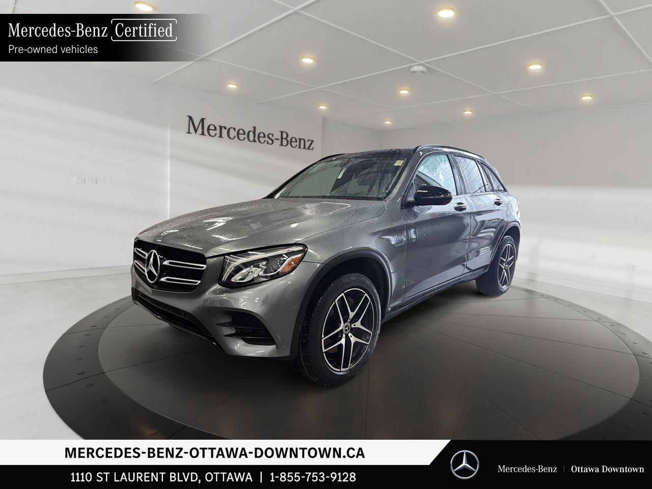 2019 Mercedes-Benz GLC300 4MATIC SUV Premium & Night Package / Photo0