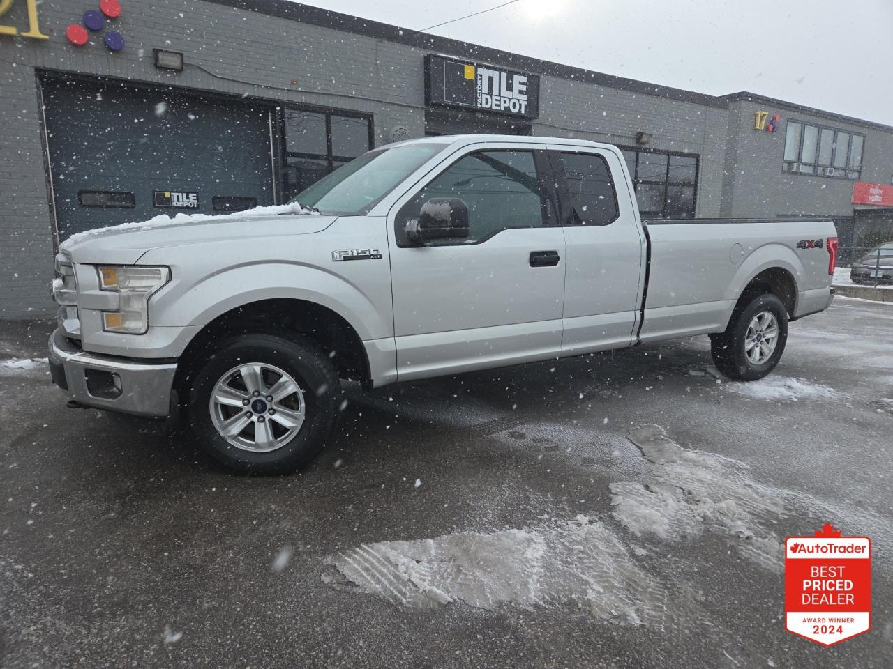 2016 Ford F-150 XLT 4WD V8 SUPER CAB 8 FOOT LONG BOX-CERTIFIED!! Photo0