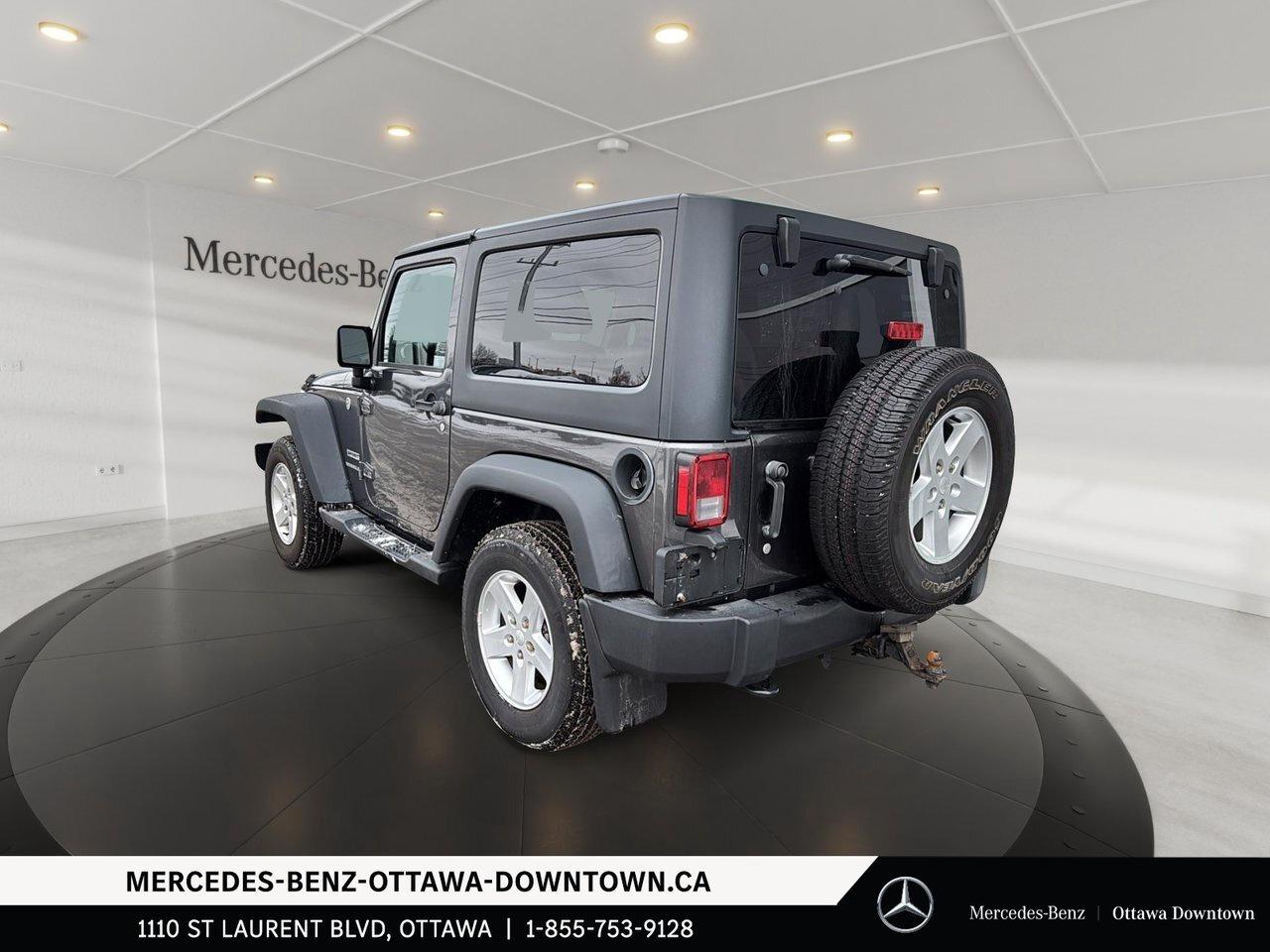 2017 Jeep Wrangler Sport Manual Transmission & Hard Top / Photo