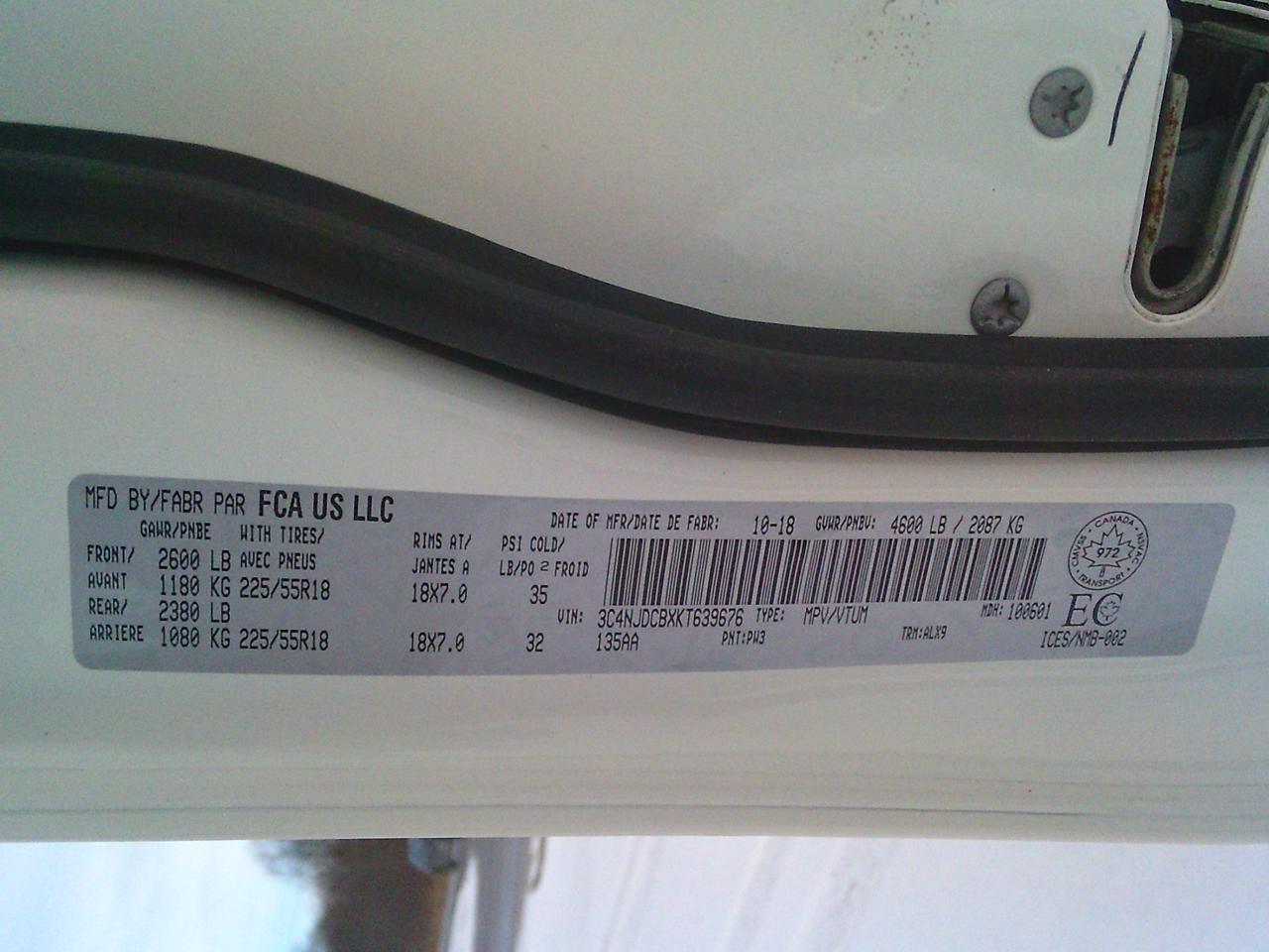 2019 Jeep Compass Limited 4X4 Photo