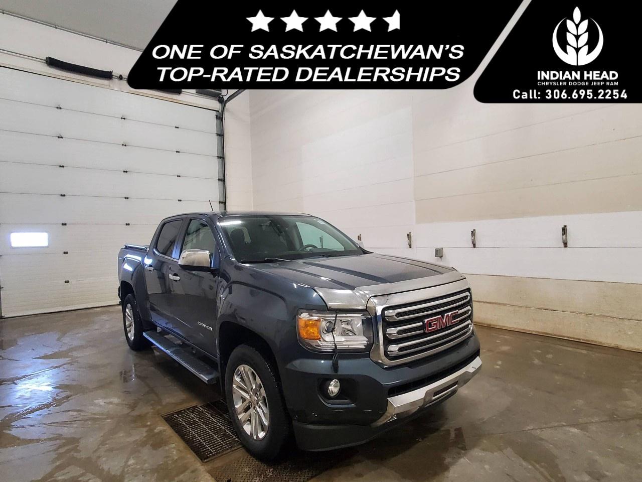 Used 2019 GMC Canyon Crew Cab Short Box 4-Wheel Drive SLT for sale in Indian Head, SK