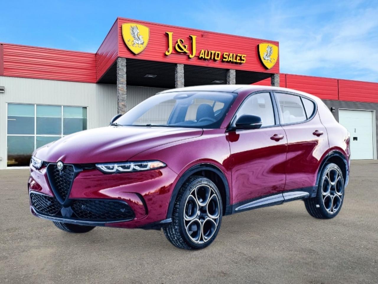 Odometer is 14312 kilometers below market average! Alfa Rosso 2025 Alfa Romeo Tonale Intensa AWD 9-Speed Automatic 2.0L I4 DOHC Welcome to our dealership, where we cater to every car shoppers needs with our diverse range of vehicles. Whether youre seeking peace of mind with our meticulously inspected and Certified Pre-Owned vehicles, looking for great value with our carefully selected Value Line options, or are a hands-on enthusiast ready to tackle a project with our As-Is mechanic specials, weve got something for everyone. At our dealership, quality, affordability, and variety come together to ensure that every customer drives away satisfied. Experience the difference and find your perfect match with us today.