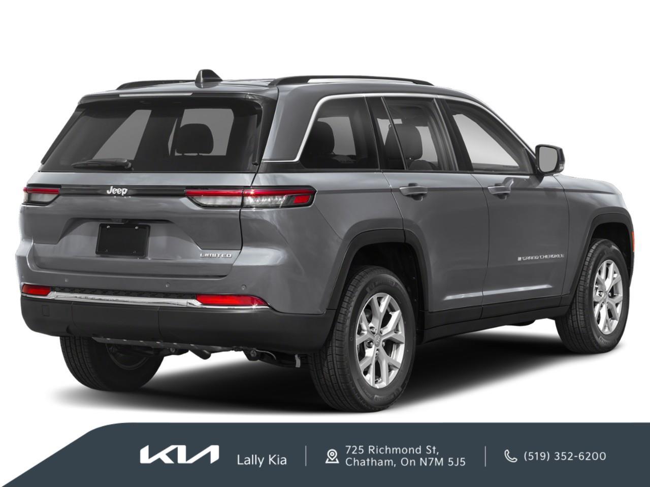 2024 Jeep Grand Cherokee Limited New Arrival | Black App. Pkg | Low KMs | Clean CarFax Photo2