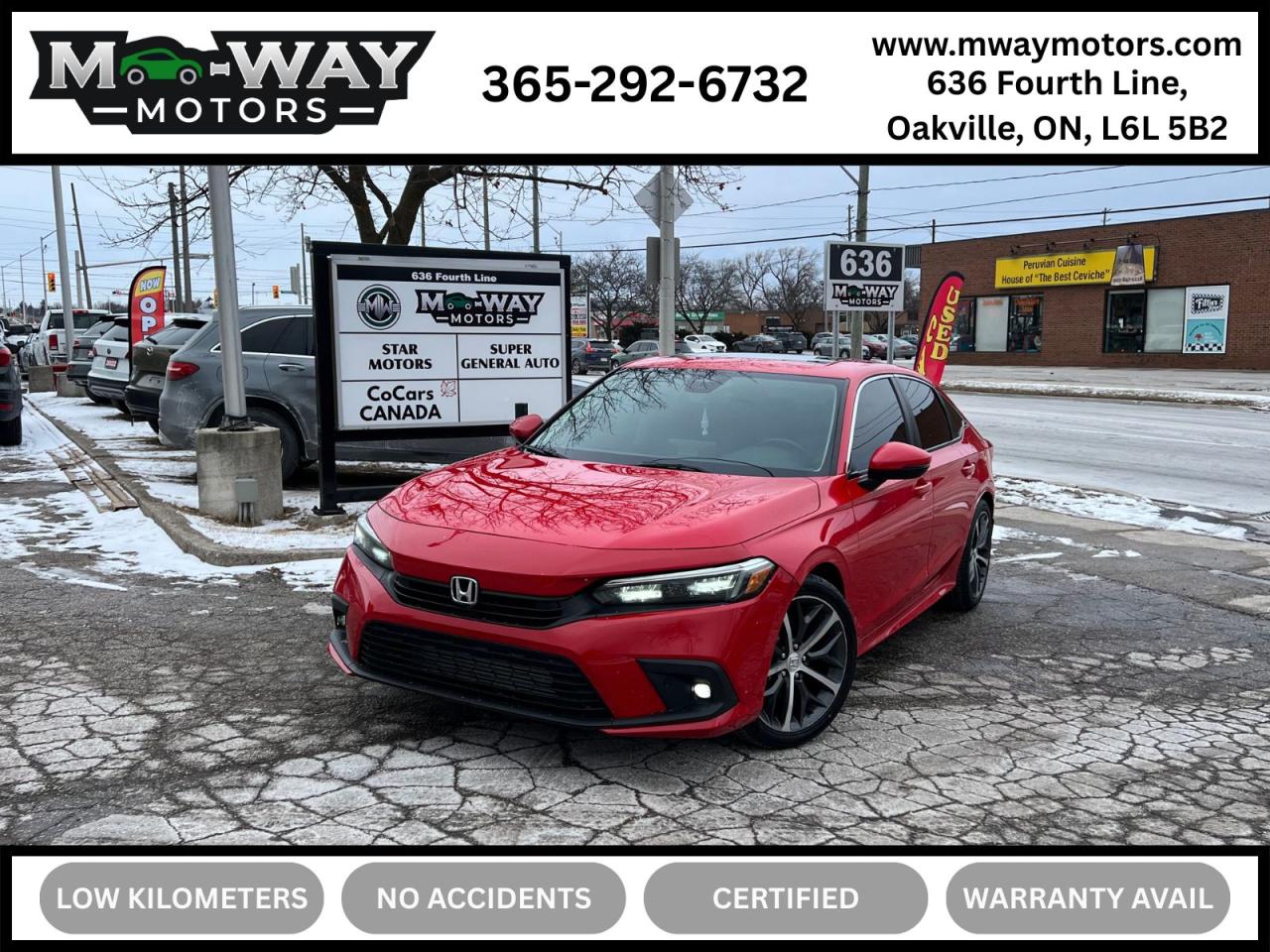 2022 Honda Civic Touring NO ACCIDENTS FULLY LOADED BLINDSPOT Photo0