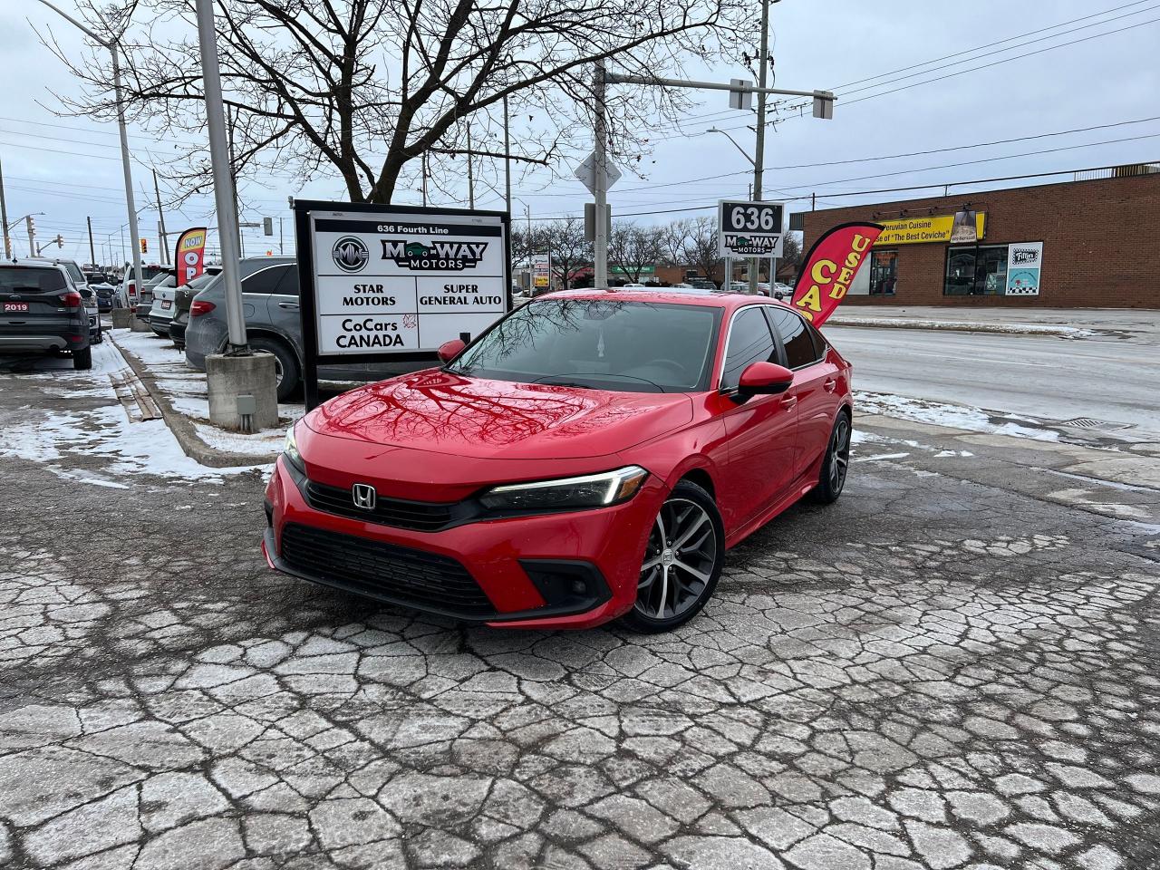 2022 Honda Civic Touring NO ACCIDENTS FULLY LOADED BLINDSPOT Photo3