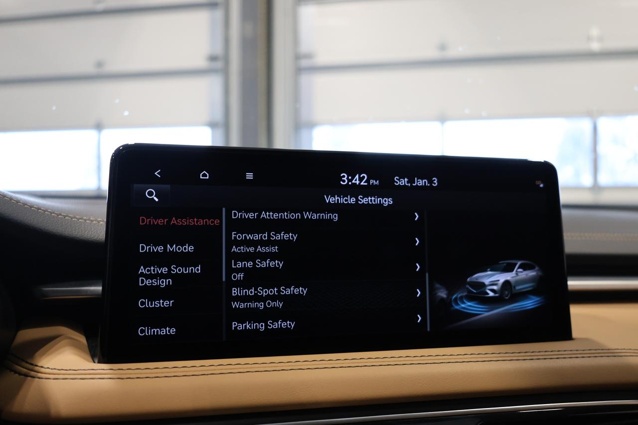 2022 Genesis G70 2.0T AWD - SUNROOF|NAVI|CAMERA|BLINDSPOT|LANEKEEP Photo