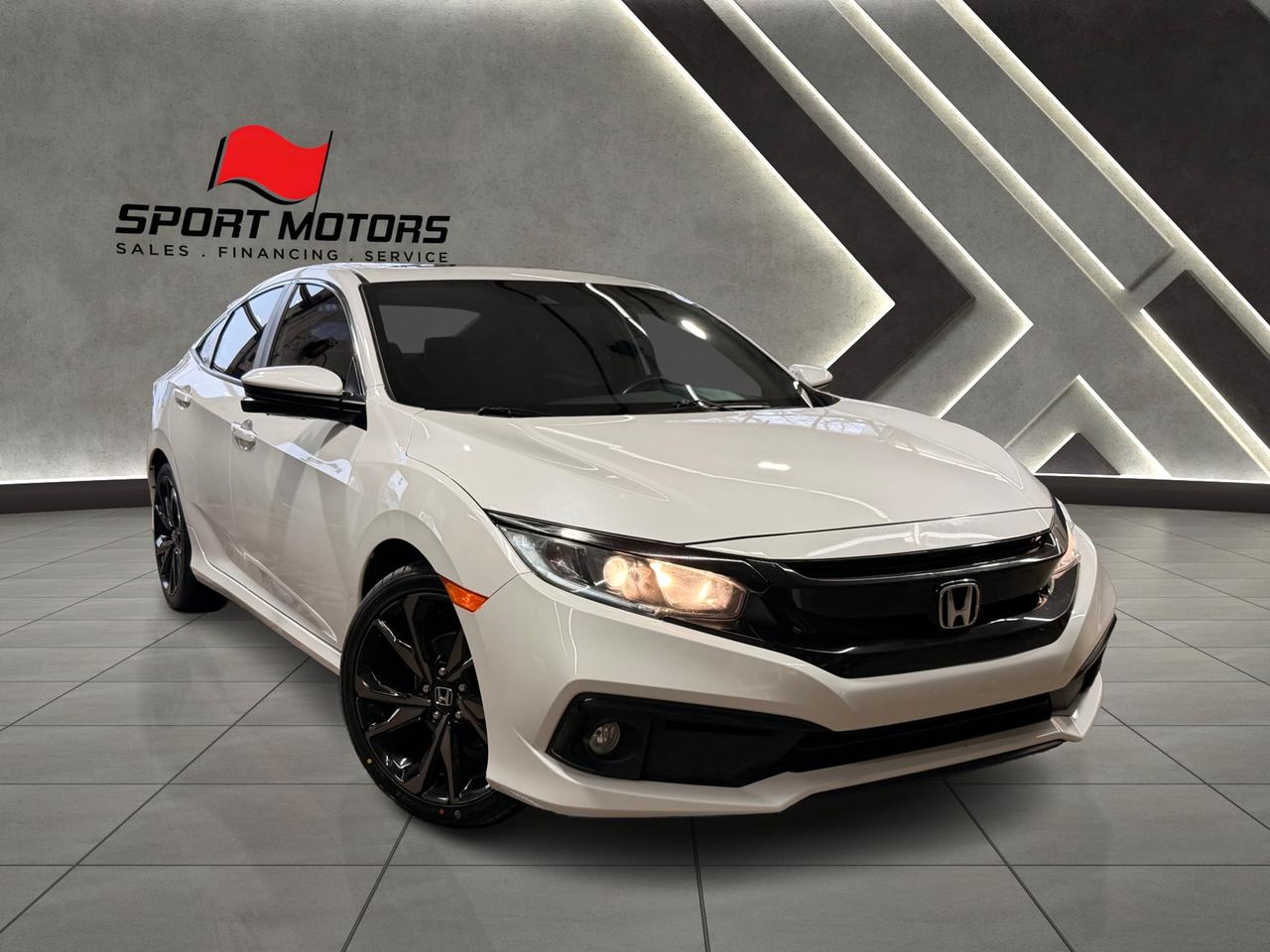 2019 Honda Civic Sport+Roof+Camera+Heated Seats+CLEAN CARFAX Photo