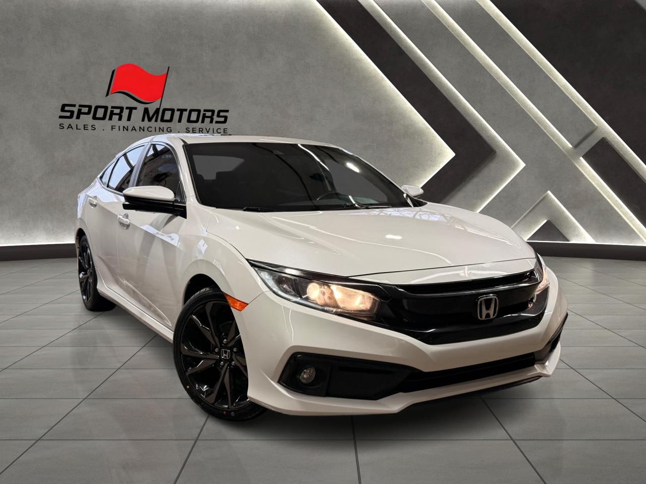 2019 Honda Civic Sport+Roof+Camera+Heated Seats+CLEAN CARFAX Photo