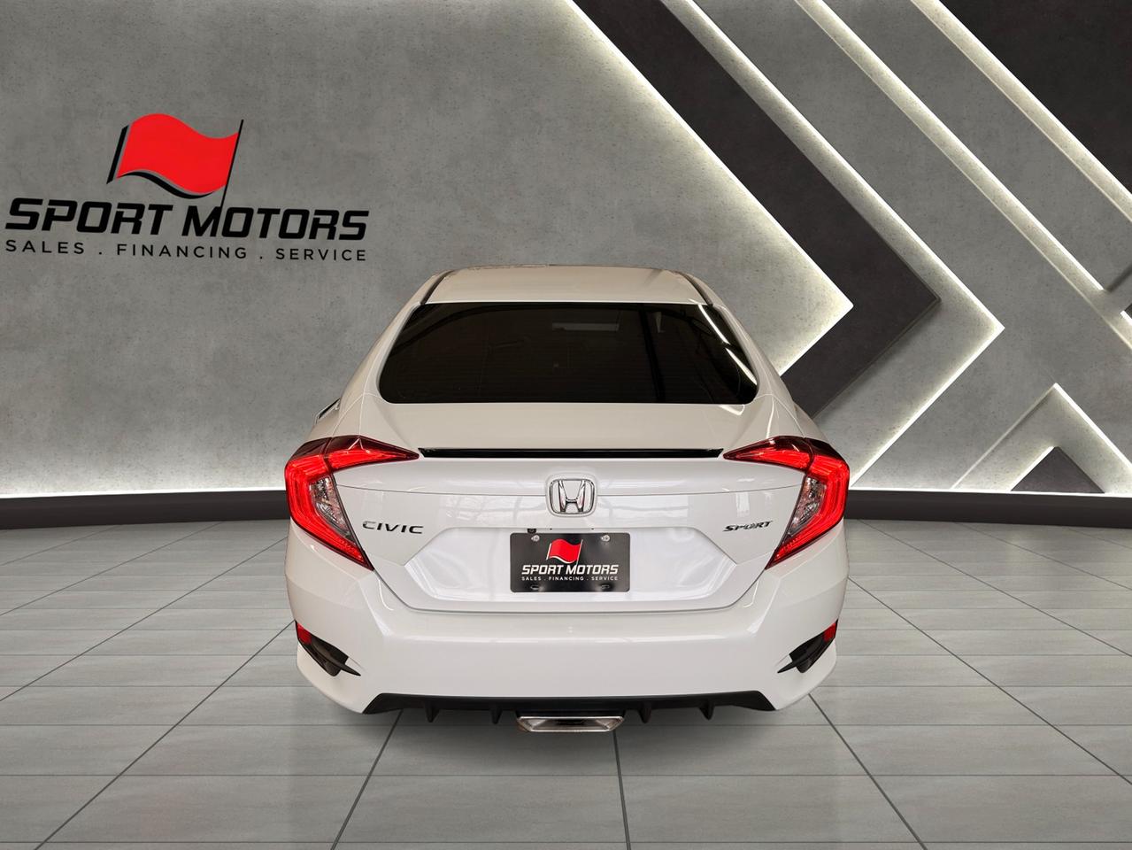 2019 Honda Civic Sport+Roof+Camera+Heated Seats+CLEAN CARFAX Photo