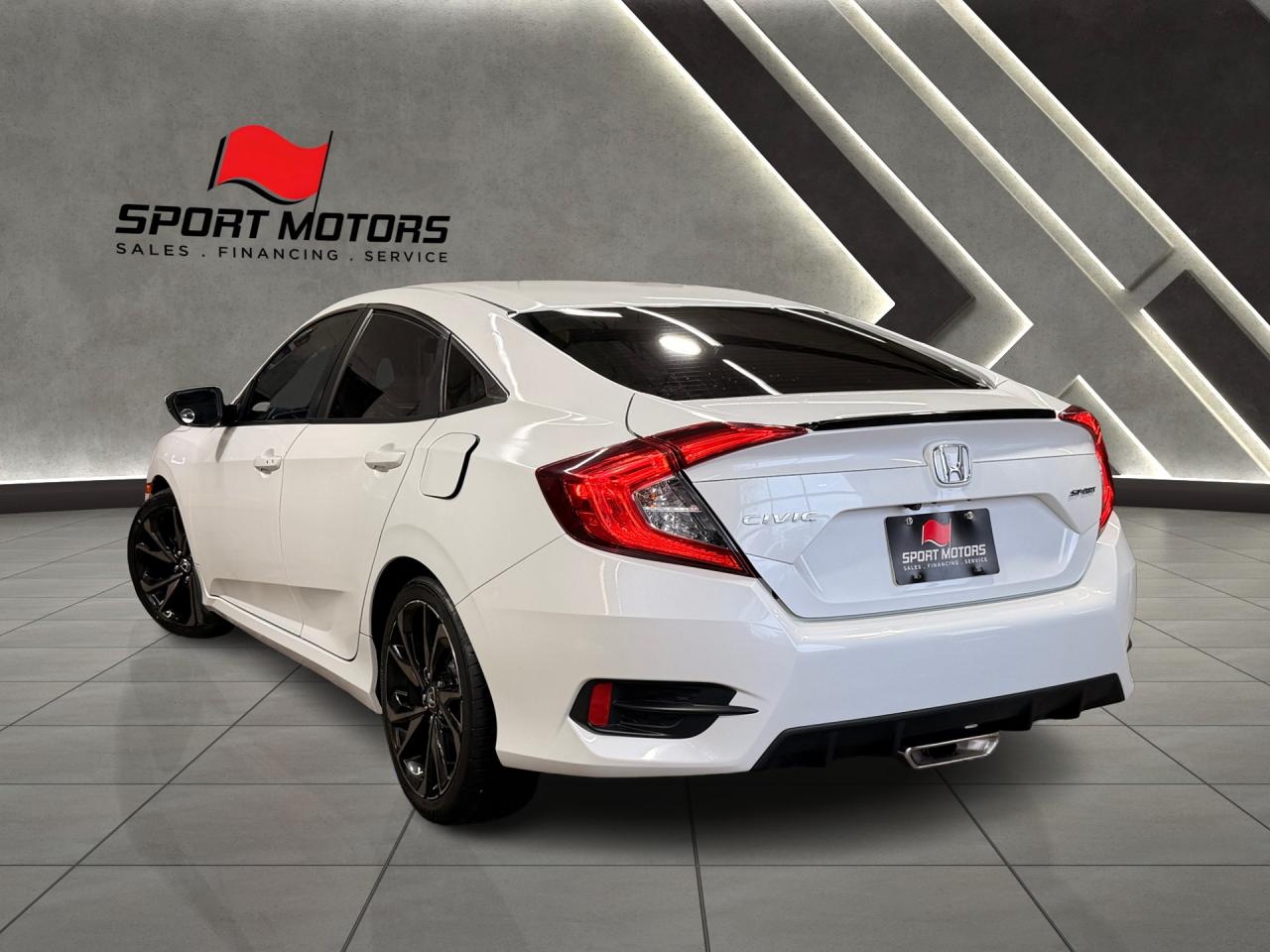 2019 Honda Civic Sport+Roof+Camera+Heated Seats+CLEAN CARFAX Photo