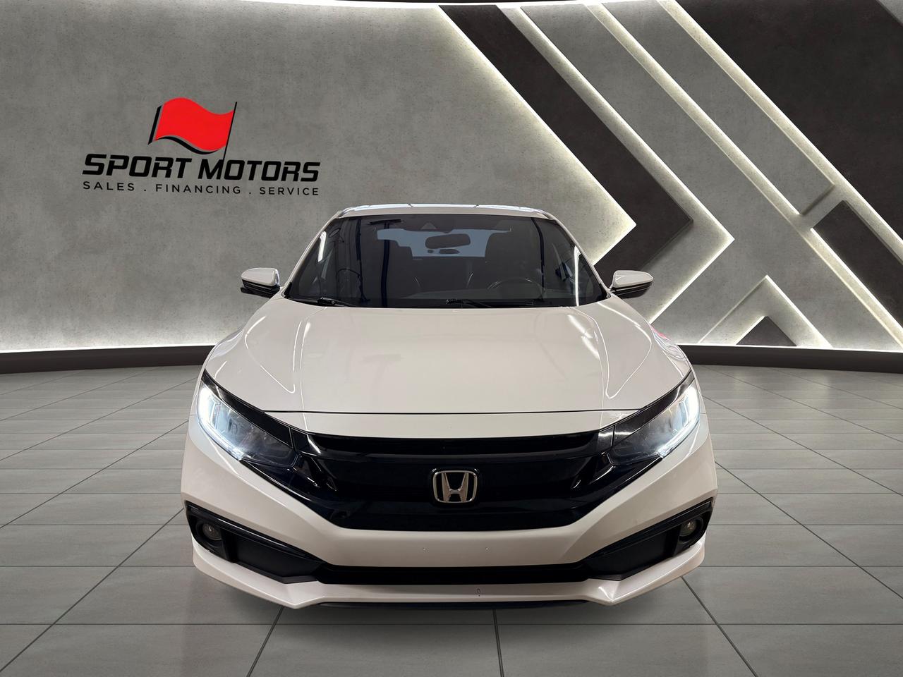 2019 Honda Civic Sport+Roof+Camera+Heated Seats+CLEAN CARFAX Photo