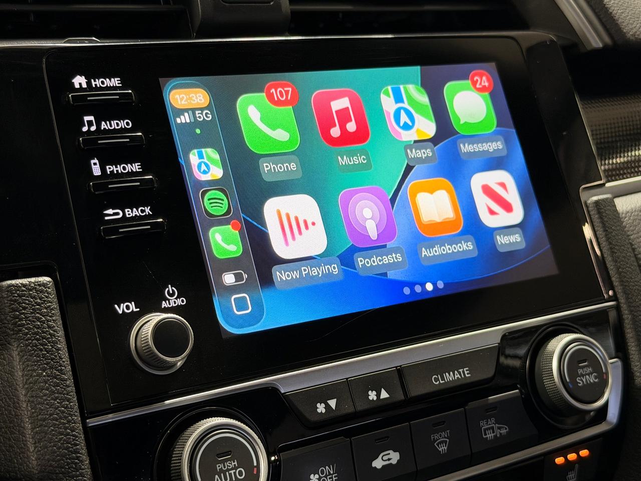 2019 Honda Civic Sport+Roof+Camera+Heated Seats+CLEAN CARFAX Photo