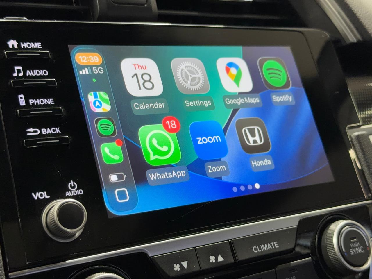 2019 Honda Civic Sport+Roof+Camera+Heated Seats+CLEAN CARFAX Photo