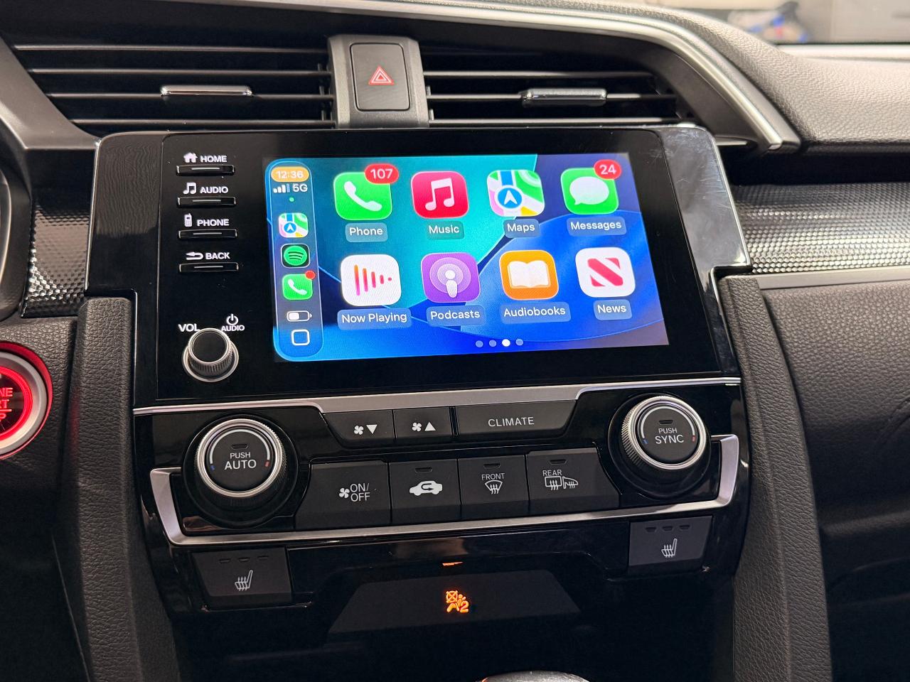 2019 Honda Civic Sport+Roof+Camera+Heated Seats+CLEAN CARFAX Photo