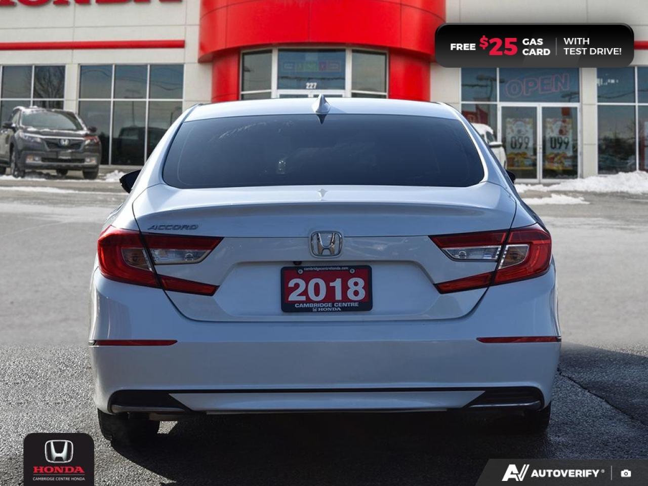 2018 Honda Accord EX-L HONDA SENSING TECHNOLOGIES | REARVIEW CAMERA | APPLE CARPLAY™/ANDROID AUTO™ Photo