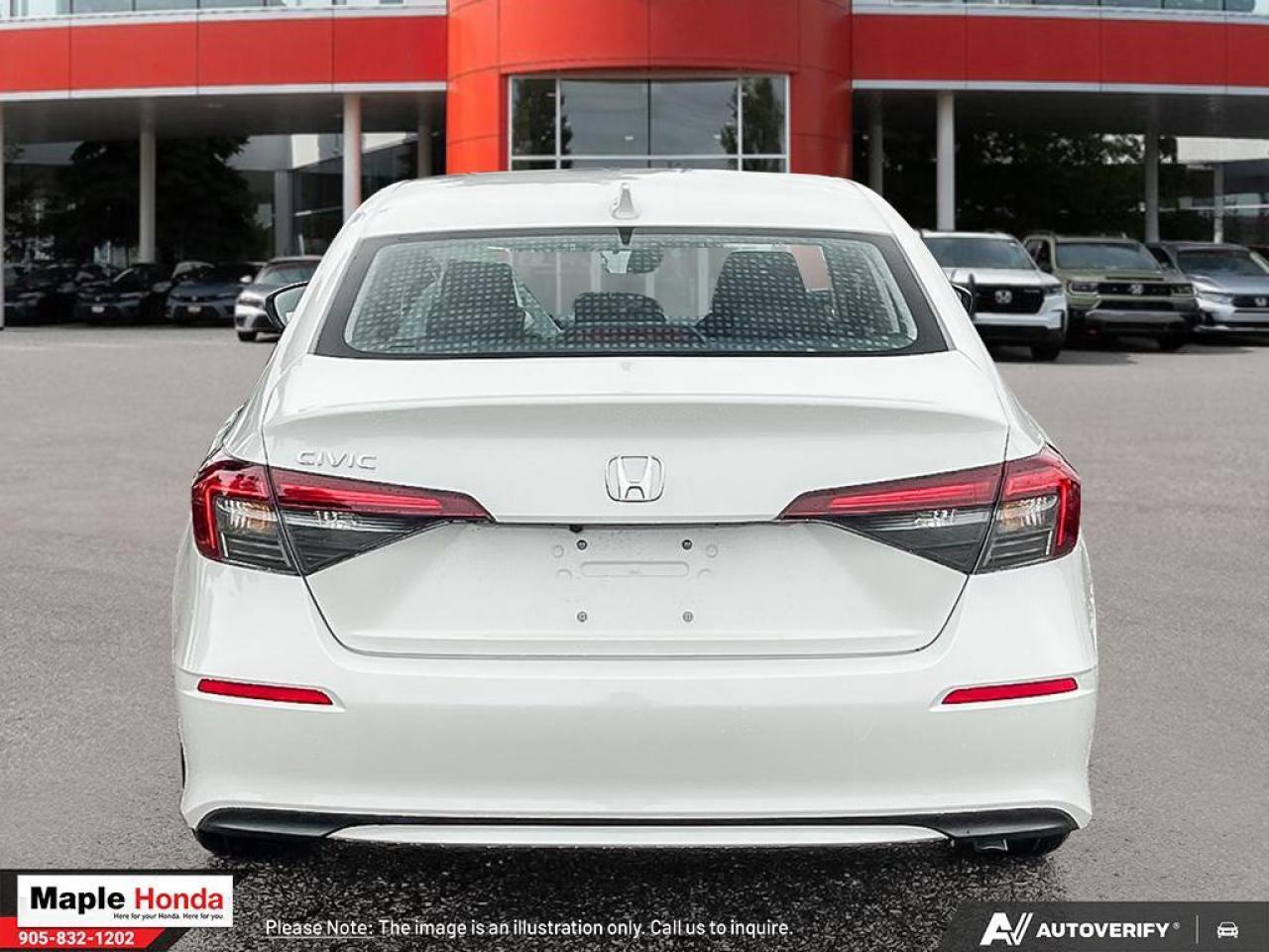 2026 Honda Civic Sedan CIVIC 4D LX CVT Photo4