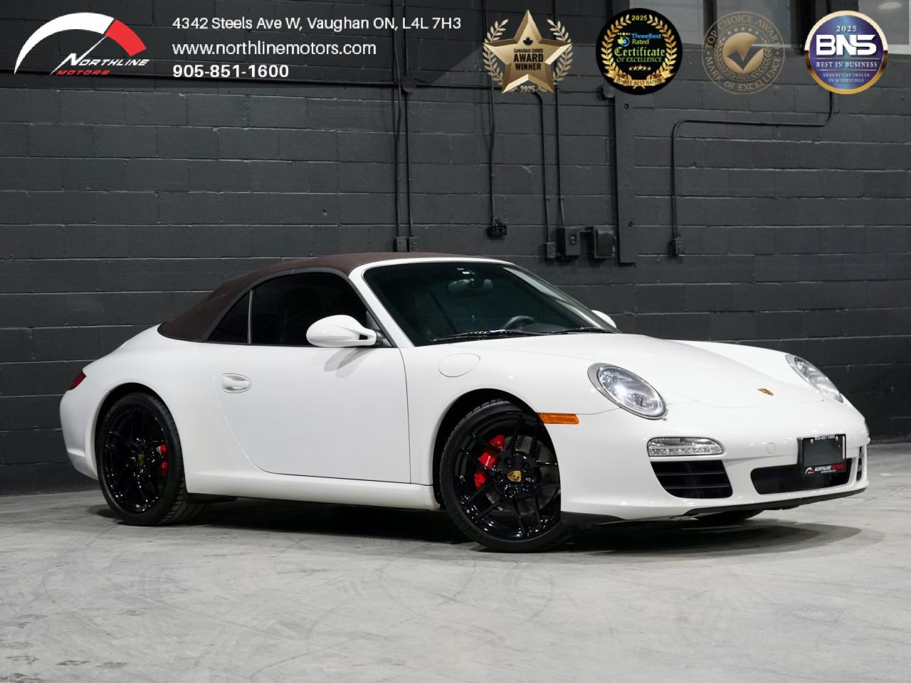 2010 Porsche 911 2dr Cabriolet Carrera S/BOSE/NAV/NO ACCIDENT Photo0